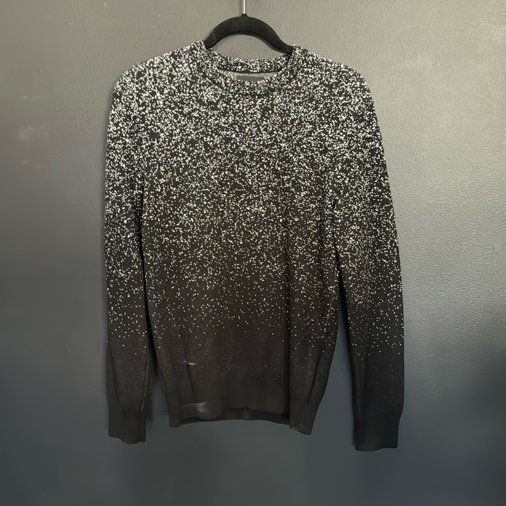 Club Monaco XS Men’s Sweater. speckled ombré